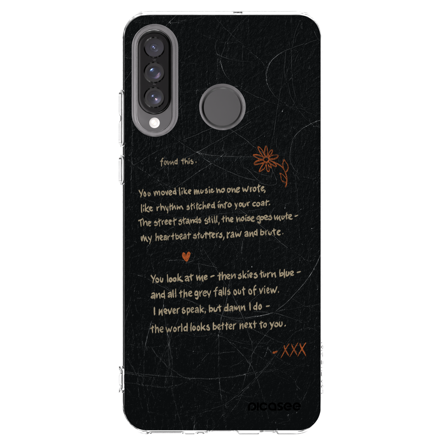 Picasee silikonski prozorni ovitek za Huawei P30 Lite - POET