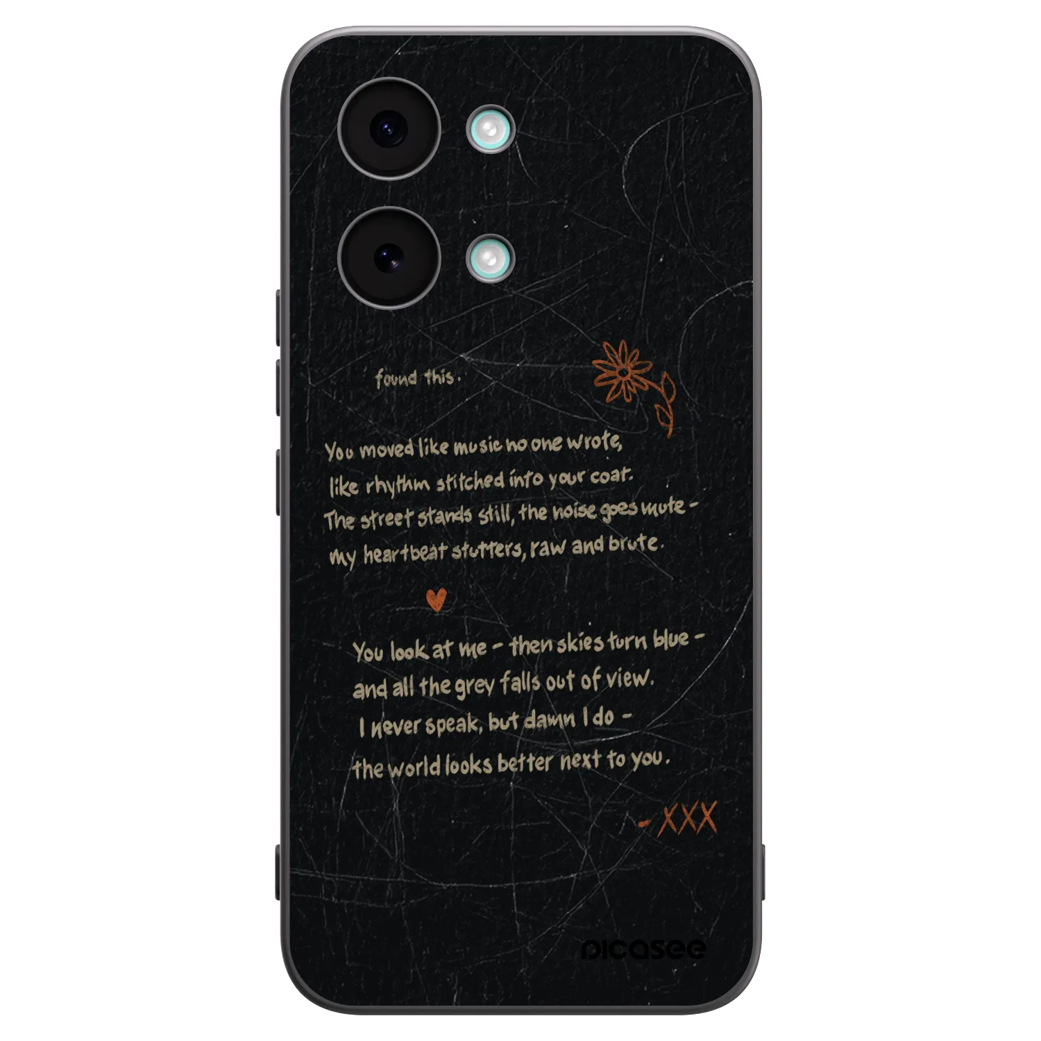 Picasee silikonski črni ovitek za Xiaomi Poco X8 Pro Max - POET