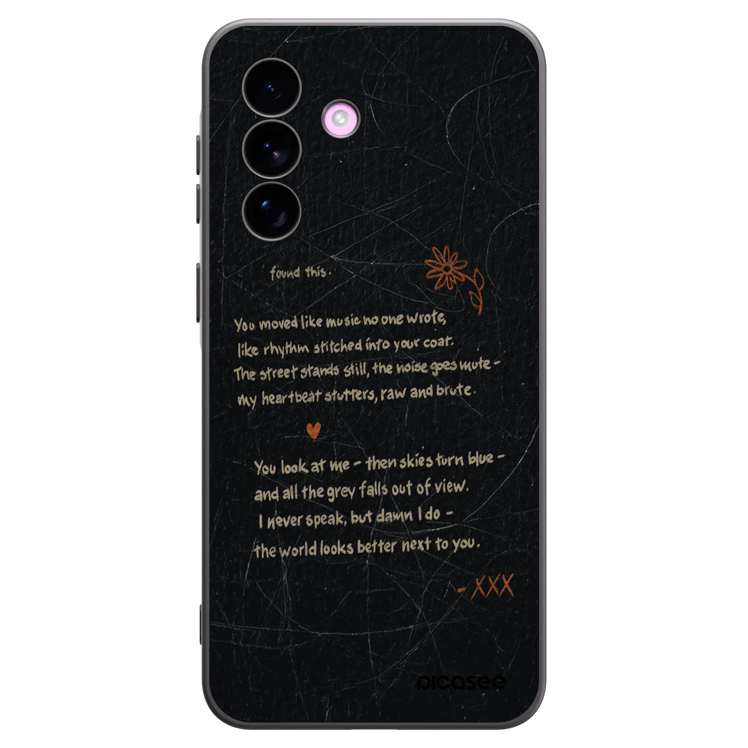 Picasee silikonski črni ovitek za Samsung Galaxy A57 5G - POET