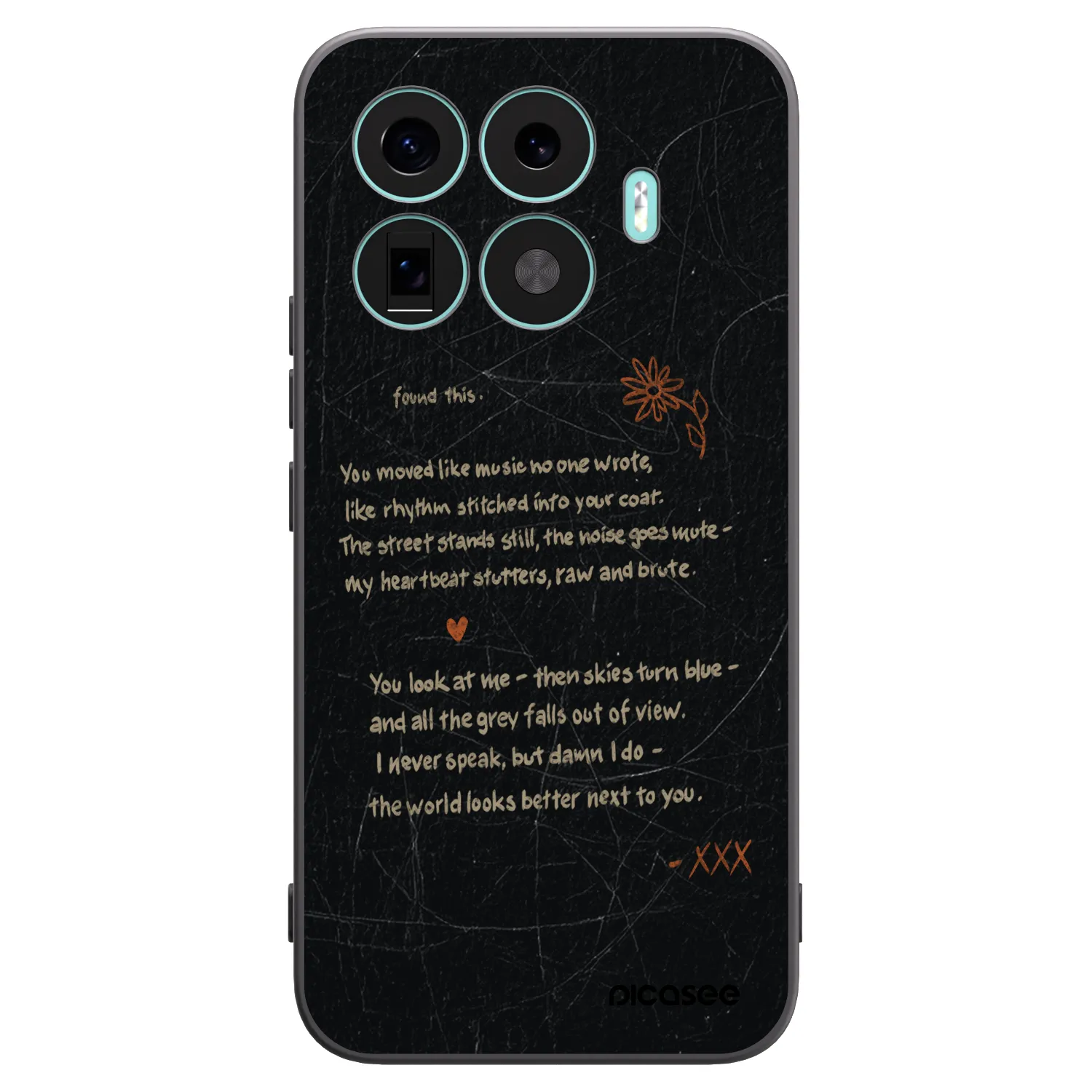 Picasee silikonski črni ovitek za Xiaomi 17T Pro - POET