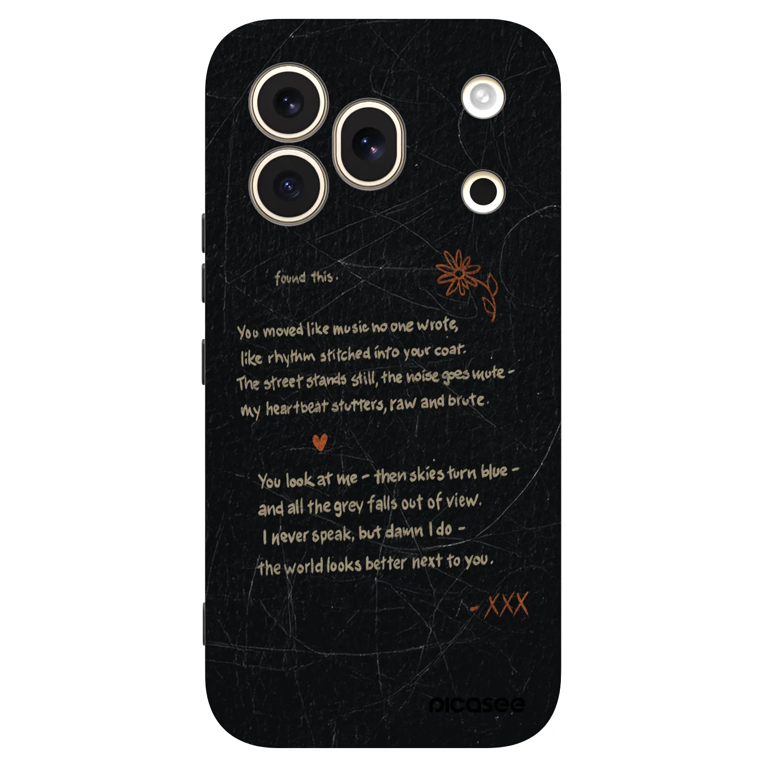 Picasee silikonski črni ovitek za Honor 600 Pro - POET