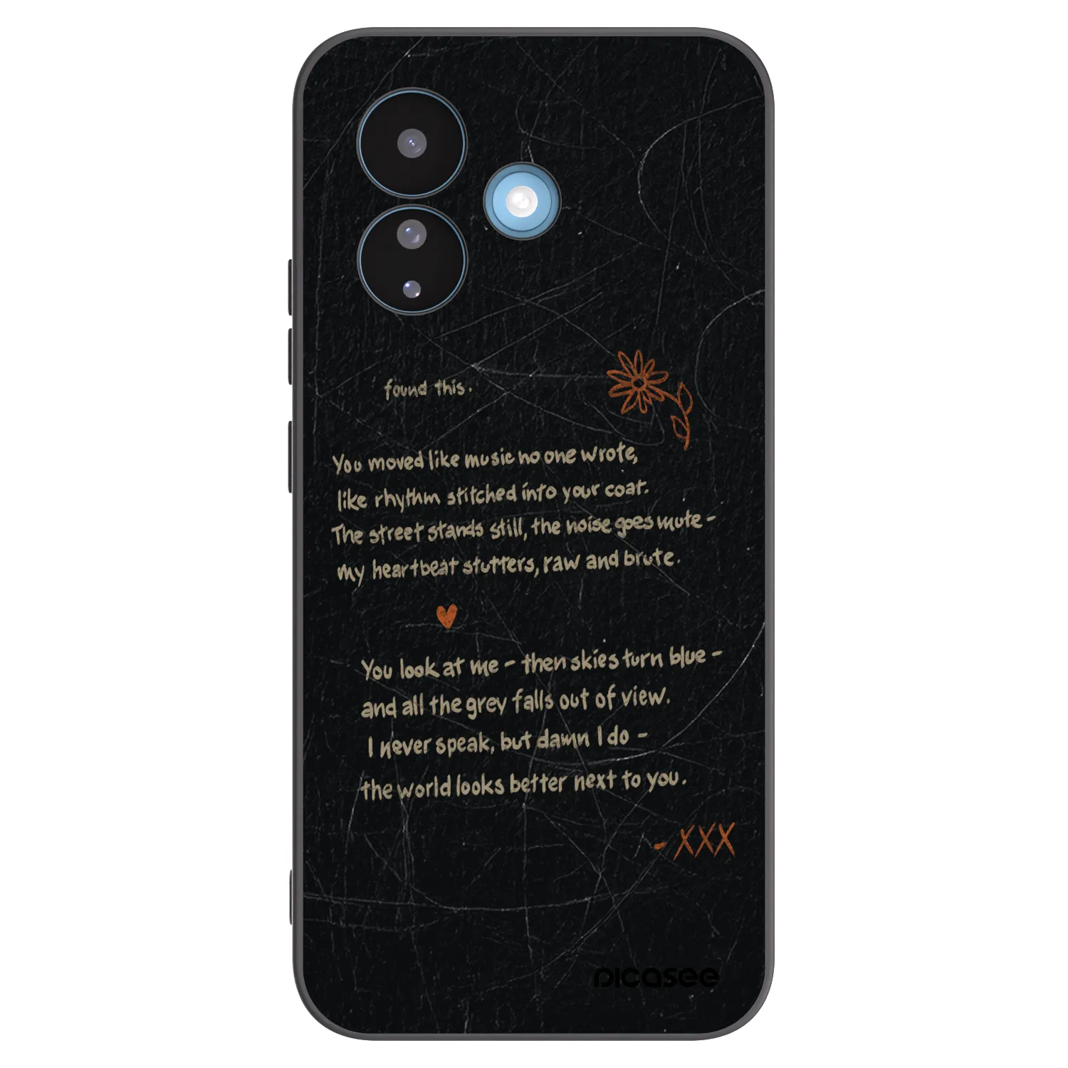 Picasee silikonski črni ovitek za Xiaomi Redmi Note 17 Pro 5G - POET