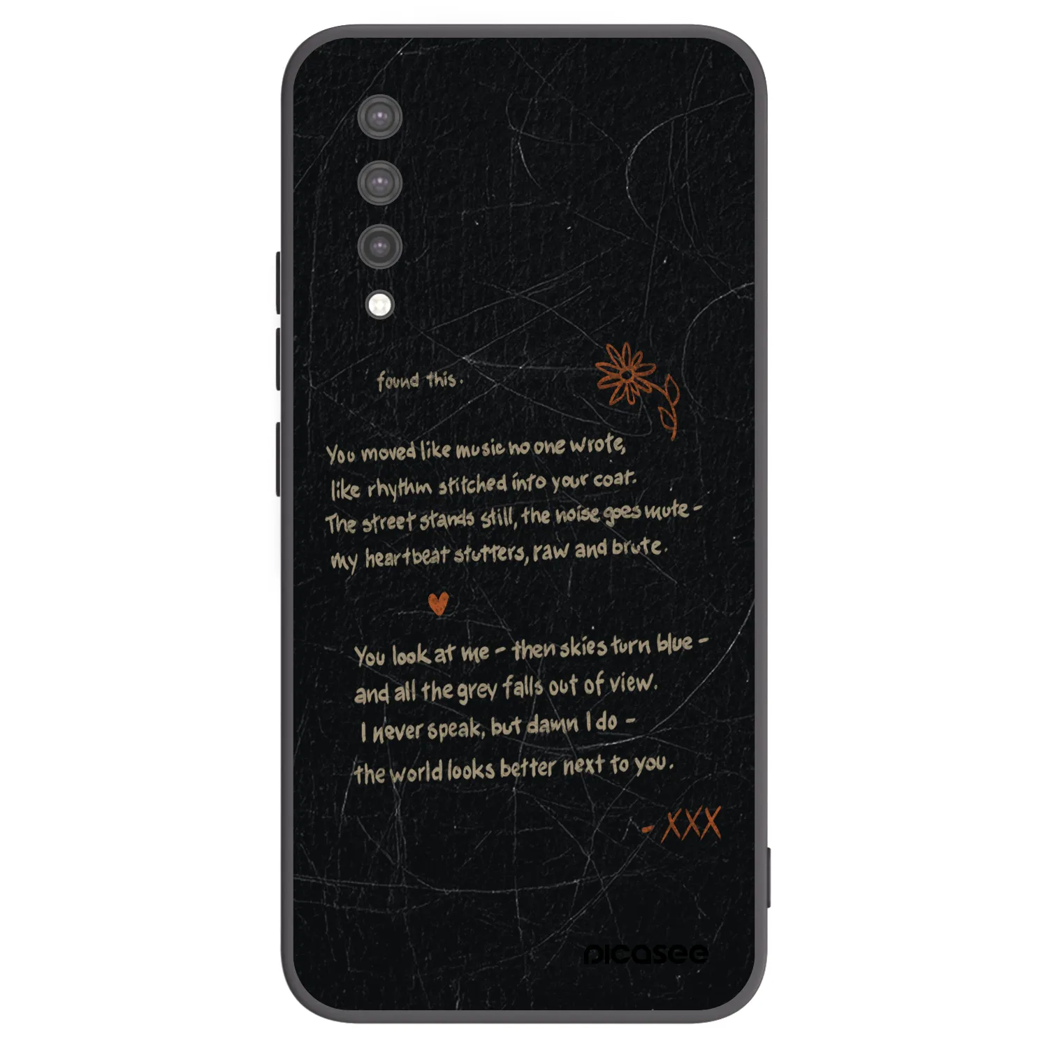 Picasee silikonski črni ovitek za Xiaomi Mi 9 Lite - POET
