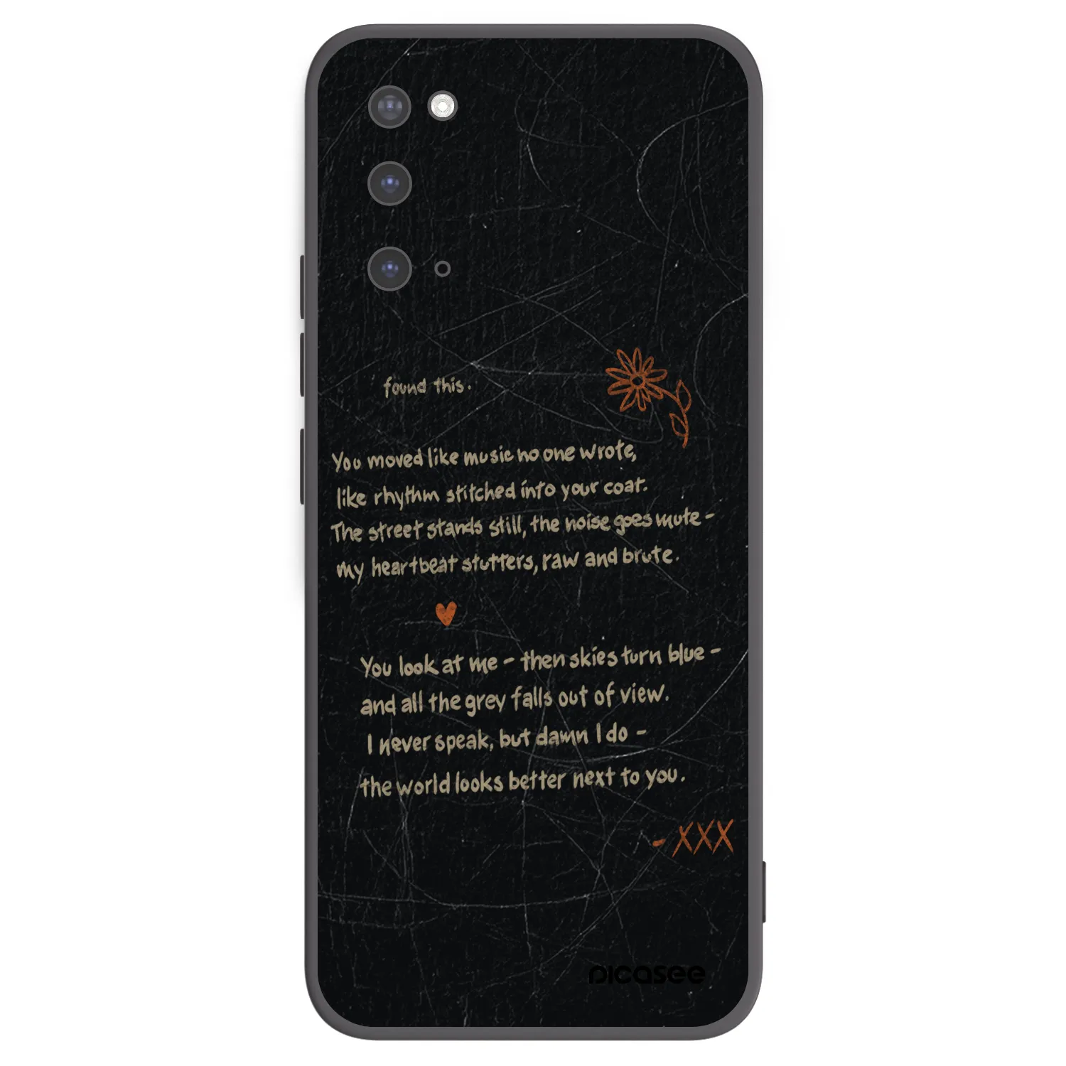 Picasee silikonski črni ovitek za Samsung Galaxy S20 G980F - POET