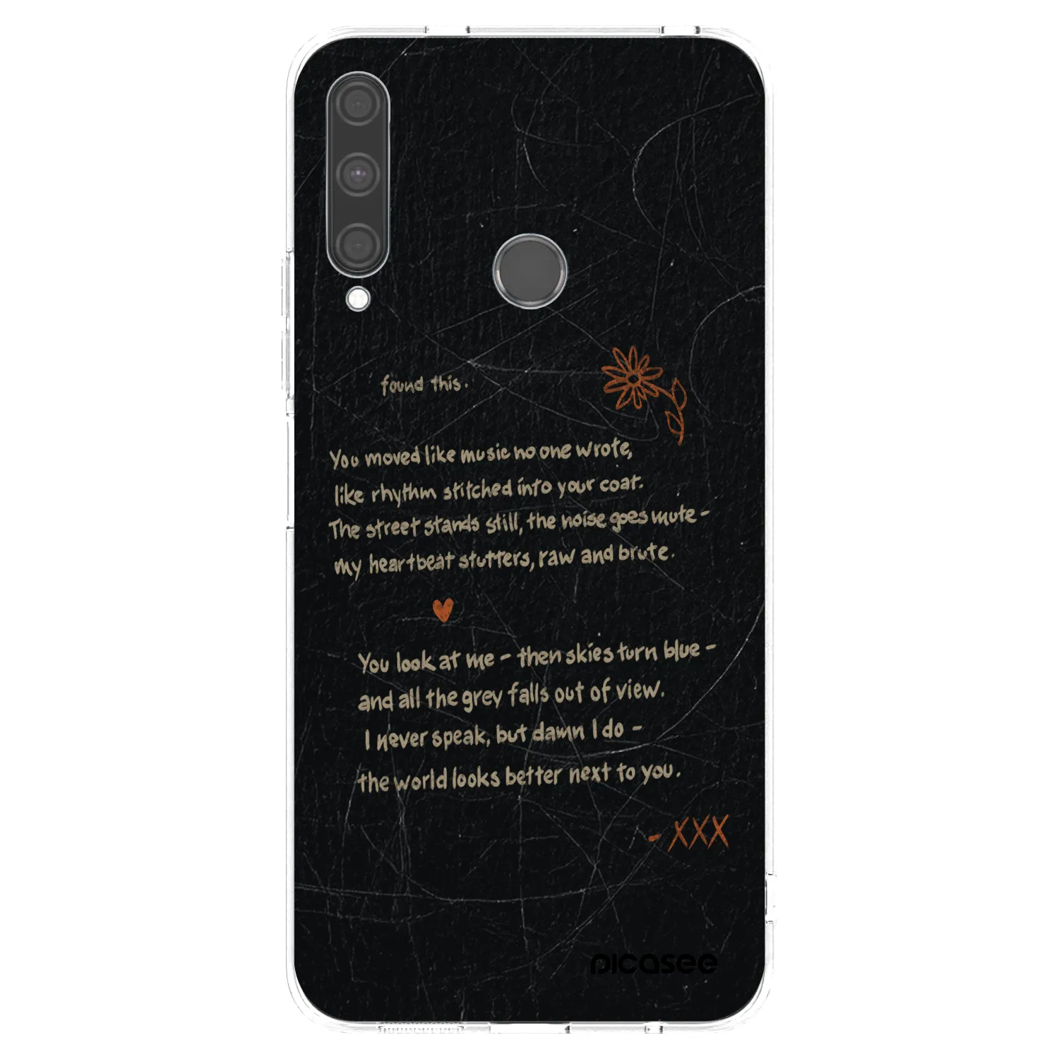 Silikonski prozorni ovitek za Huawei P40 Lite E - POET