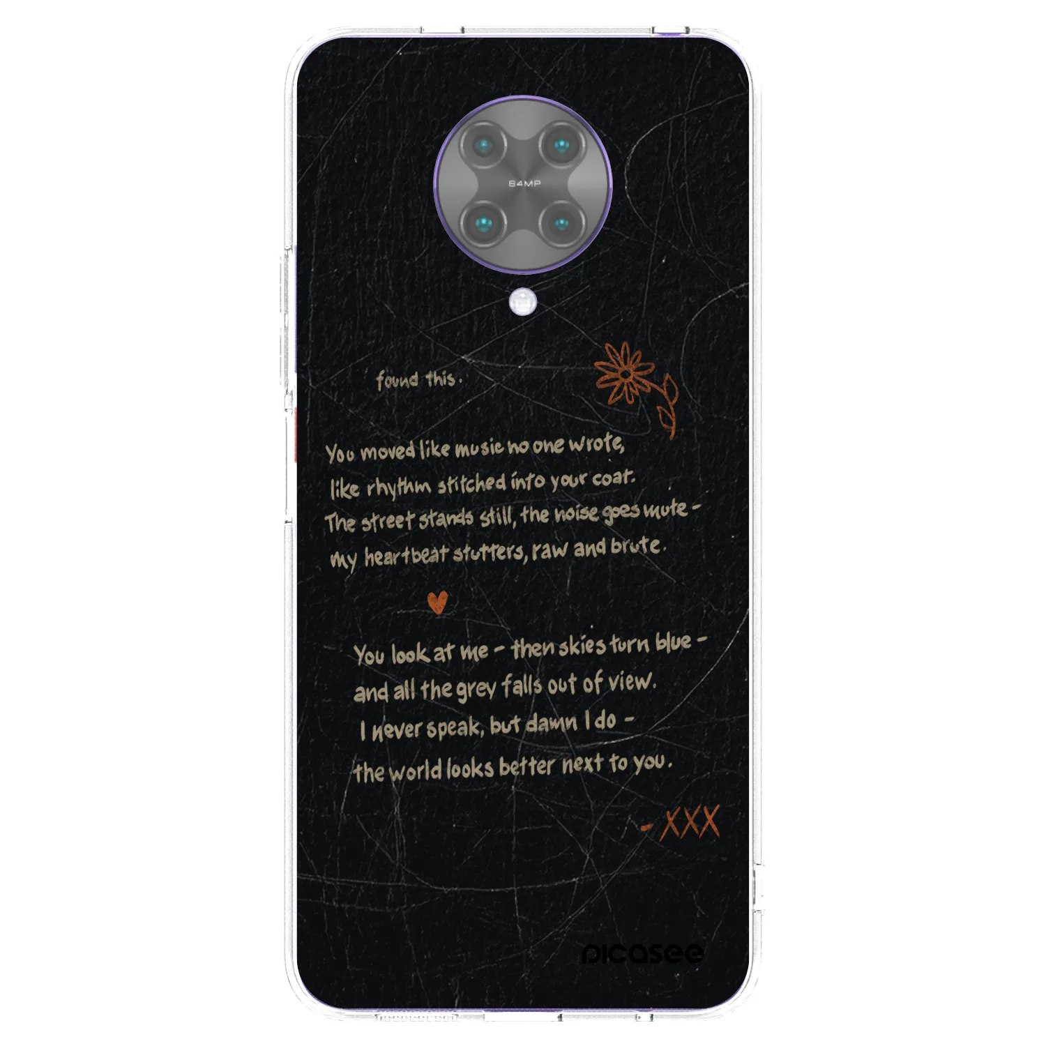 Picasee silikonski prozorni ovitek za Xiaomi Poco F2 Pro - POET