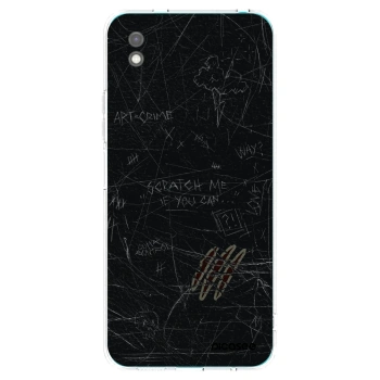Picasee silikonski črni ovitek za Xiaomi Redmi 9A - SCRATCH