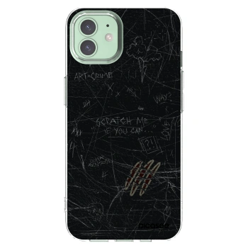 Picasee silikonski prozorni ovitek za Apple iPhone 12 - SCRATCH