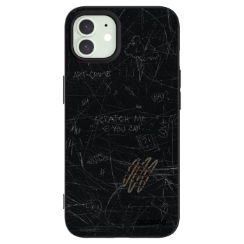 Picasee silikonski črni ovitek za Apple iPhone 12 Pro - SCRATCH