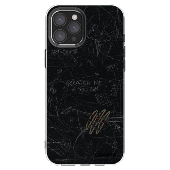 Picasee silikonski prozorni ovitek za Apple iPhone 12 Pro Max - SCRATCH