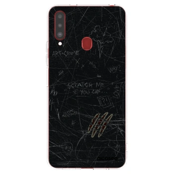Picasee silikonski prozorni ovitek za Samsung Galaxy A20s - SCRATCH