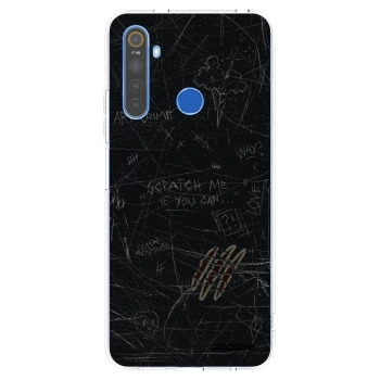 Picasee silikonski prozorni ovitek za Realme 5 - SCRATCH