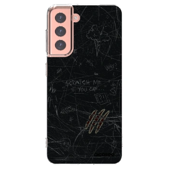 Picasee silikonski prozorni ovitek za Samsung Galaxy S21 5G G991B - SCRATCH