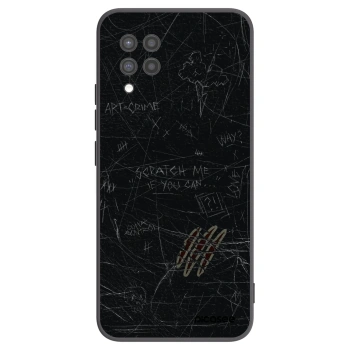 Picasee silikonski črni ovitek za Samsung Galaxy A42 A426B - SCRATCH