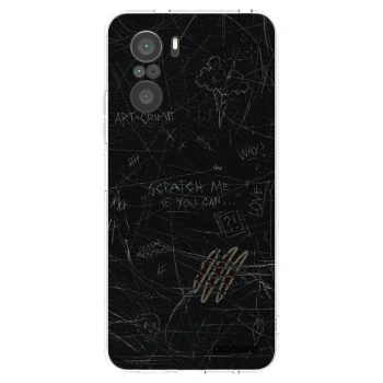 Picasee silikonski prozorni ovitek za Xiaomi Poco F3 - SCRATCH