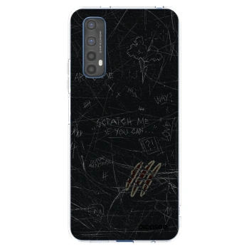 Picasee silikonski prozorni ovitek za Realme 7 - SCRATCH