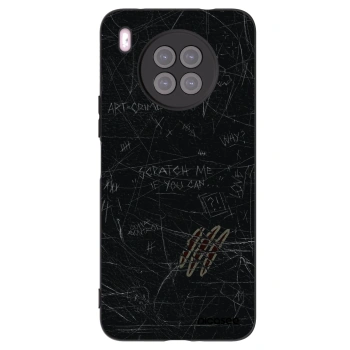 Picasee silikonski črni ovitek za Huawei Nova 8i - SCRATCH