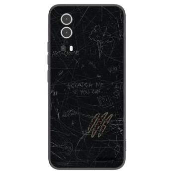 Picasee silikonski črni ovitek za Vivo Y72 5G - SCRATCH