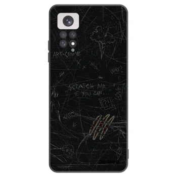 Picasee silikonski črni ovitek za Xiaomi Redmi Note 11 - SCRATCH