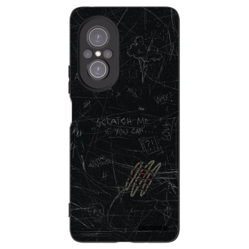 Picasee silikonski črni ovitek za Huawei Nova 9 SE - SCRATCH