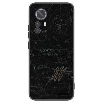Picasee silikonski črni ovitek za Xiaomi 12 Pro - SCRATCH