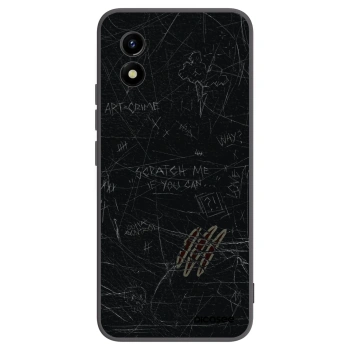 Picasee silikonski črni ovitek za Vivo Y01 - SCRATCH