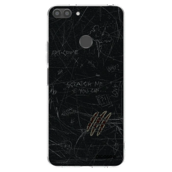 Picasee silikonski prozorni ovitek za Huawei P Smart - SCRATCH