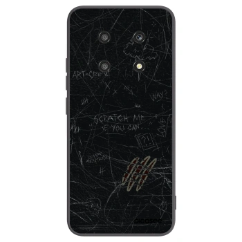 Picasee silikonski črni ovitek za Honor Magic4 Lite 5G - SCRATCH