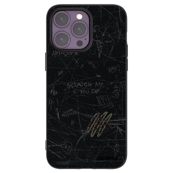 Picasee silikonski črni ovitek za Apple iPhone 14 Pro Max - SCRATCH