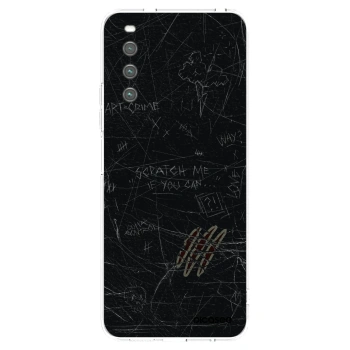 Picasee silikonski prozorni ovitek za Sony Xperia 10 IV 5G - SCRATCH