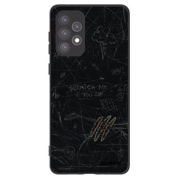 Picasee silikonski črni ovitek za Samsung Galaxy A73 5G - SCRATCH