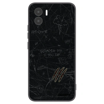 Picasee silikonski črni ovitek za Xiaomi Redmi A1 - SCRATCH