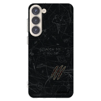 Picasee silikonski prozorni ovitek za Samsung Galaxy S23+ 5G - SCRATCH