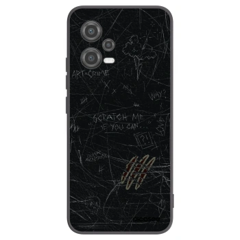 Picasee silikonski črni ovitek za Xiaomi Poco X5 - SCRATCH