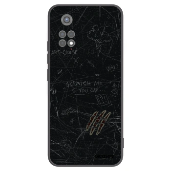 Picasee silikonski črni ovitek za Xiaomi Redmi Note 11S 5G - SCRATCH