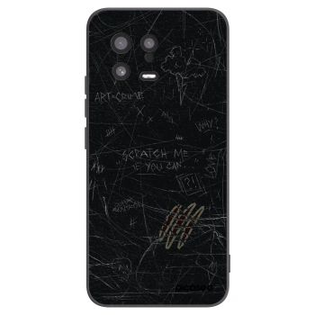 Picasee silikonski črni ovitek za Xiaomi 13 - SCRATCH