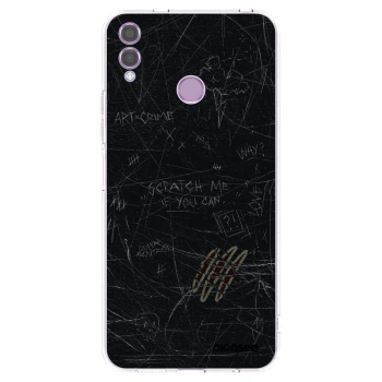 Picasee silikonski prozorni ovitek za Honor 8X - SCRATCH