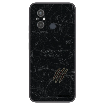Picasee silikonski črni ovitek za Xiaomi Redmi 12C - SCRATCH
