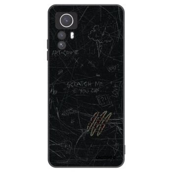 Picasee silikonski črni ovitek za Xiaomi Redmi Note 12S - SCRATCH