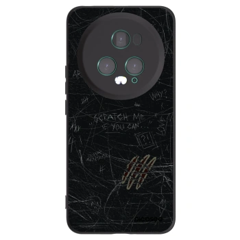 Picasee silikonski črni ovitek za Honor Magic5 Pro - SCRATCH