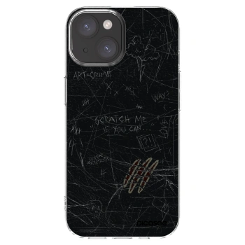 Picasee silikonski prozorni ovitek za Apple iPhone 15 - SCRATCH