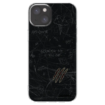 Picasee silikonski prozorni ovitek za Apple iPhone 15 Plus - SCRATCH