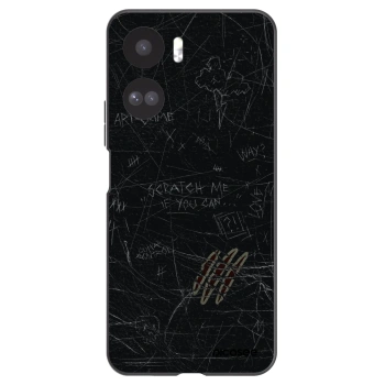 Picasee silikonski črni ovitek za Honor 90 Lite 5G - SCRATCH