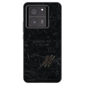 Picasee silikonski črni ovitek za Xiaomi 13T - SCRATCH