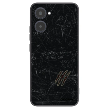 Picasee silikonski črni ovitek za Realme 10 4G - SCRATCH