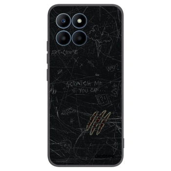 Picasee silikonski črni ovitek za Honor 70 Lite - SCRATCH