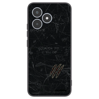 Picasee silikonski črni ovitek za Realme C53 - SCRATCH