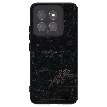 Picasee silikonski črni ovitek za Xiaomi 14 - SCRATCH