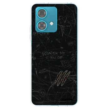 Picasee silikonski prozorni ovitek za Motorola Edge 40 Neo - SCRATCH