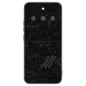 Picasee silikonski črni ovitek za Realme 11 Pro+ - SCRATCH